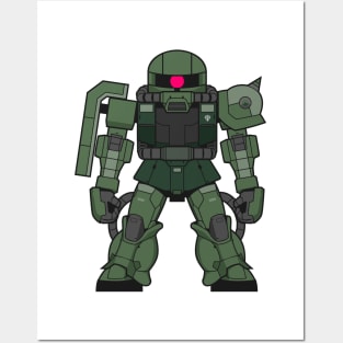 Mini Zaku Posters and Art